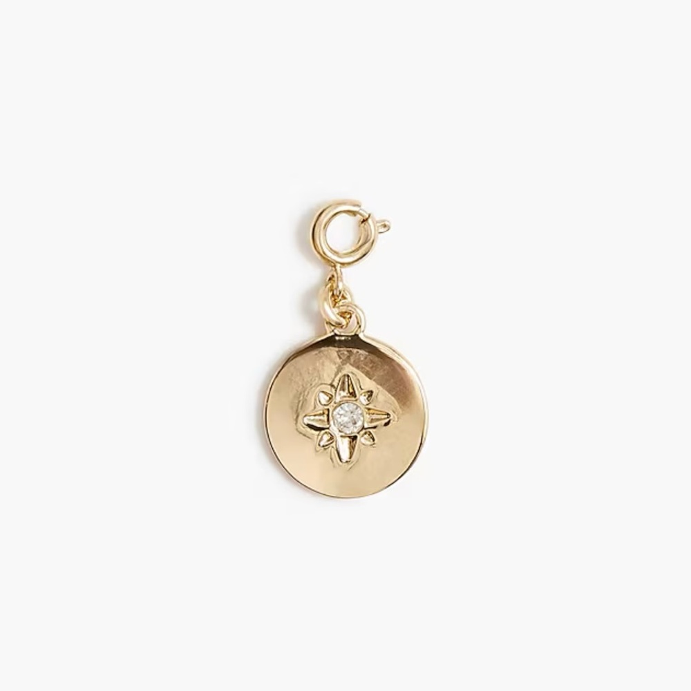 J.Crew Factory Gold Anchor & Compass Charm Set - Picture 4 of 5